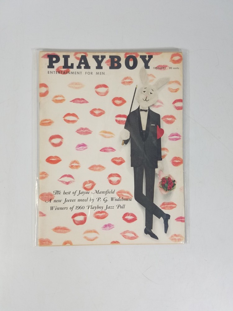Playboy February 1960 Best of Jayne Mansfield Playmate Susie Scott VG Condition.