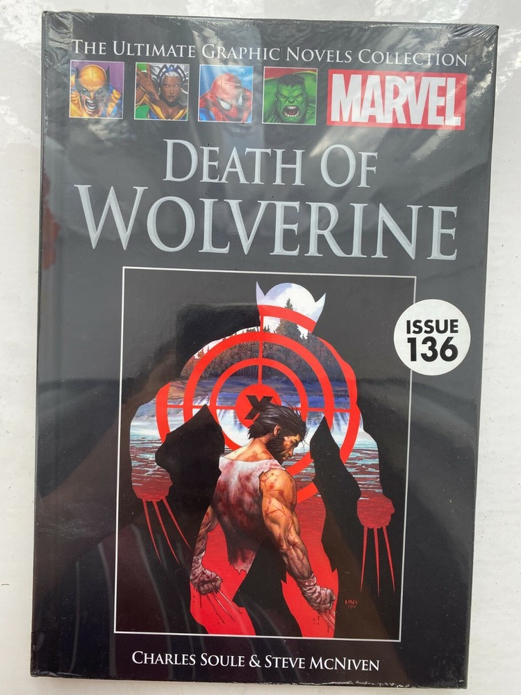 MARVEL THE ULTIMATE GRAPHIC NOVELS COLLECTION DEATH OF WOLVERINE VOL 100 #136