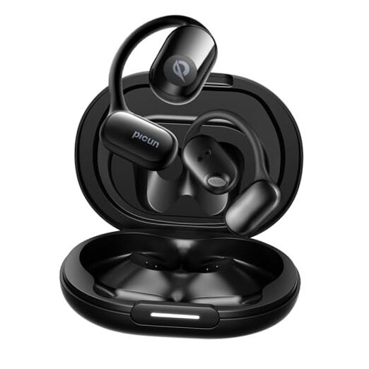 True Wireless Open Ear Bluetooth 5.4 Headphones with Secure Comfort Fit