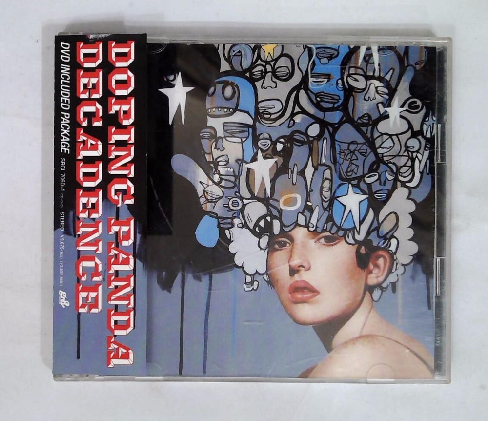 Doping Panda – Decadence SRCL 7060~1 Japan cd+dvd obi  Limited Edition
