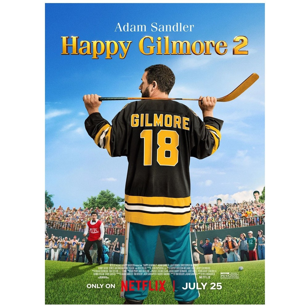 Happy Gilmore 2 Movie Poster 2025