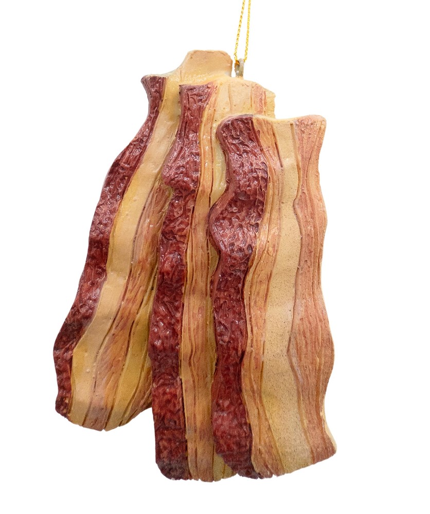 Bacon Food Christmas Tree Ornament