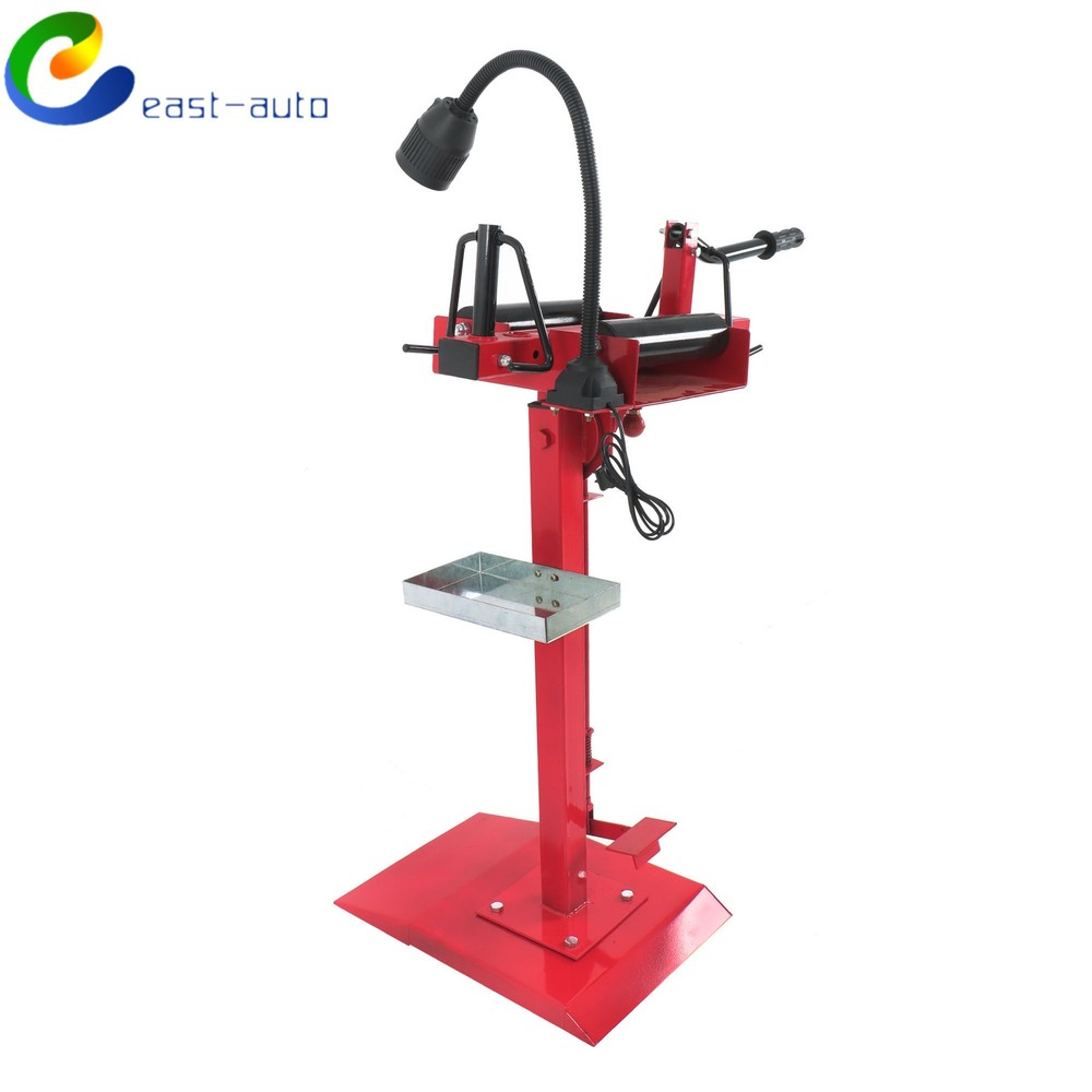For Truck & Car Manual Tire Spreader Changer Portable Tire Changer w/ LED Light