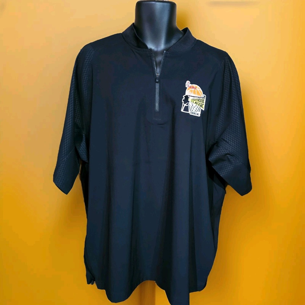 New Era Chick-fil-A Lighthouse Quarter Zip Short Sleeve Pullover