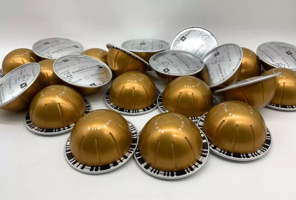 Nespresso Bianco Doppio Double Espresso for Milk 20 Pods 2025