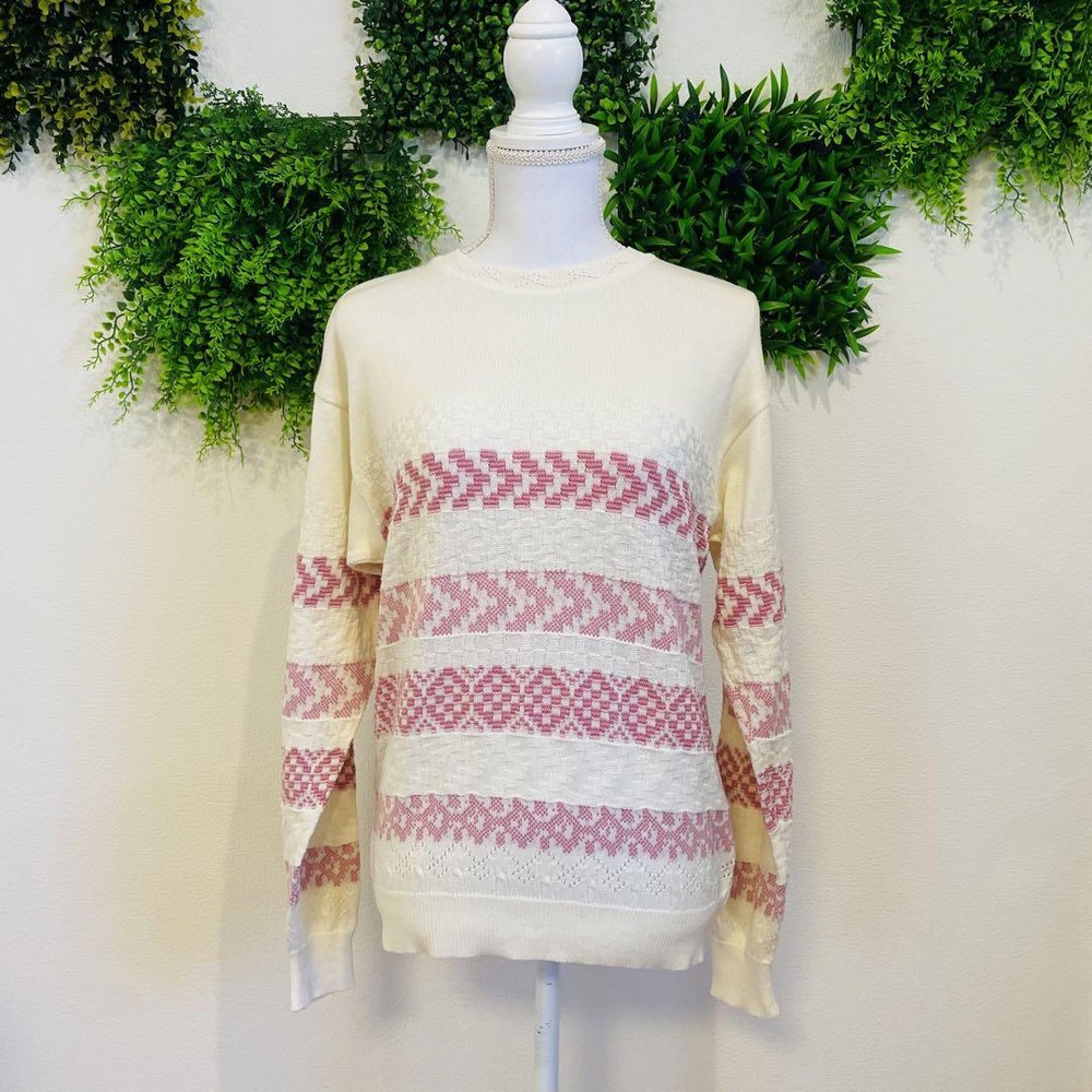 Burberry Vintage Cotton Sweater Size M Spring/Summer Casual Wear