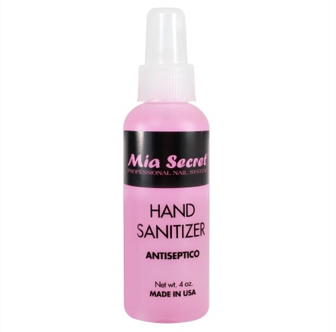 Mia Secret Nail System Hand and Tool Sanitizer 4 Fl Oz