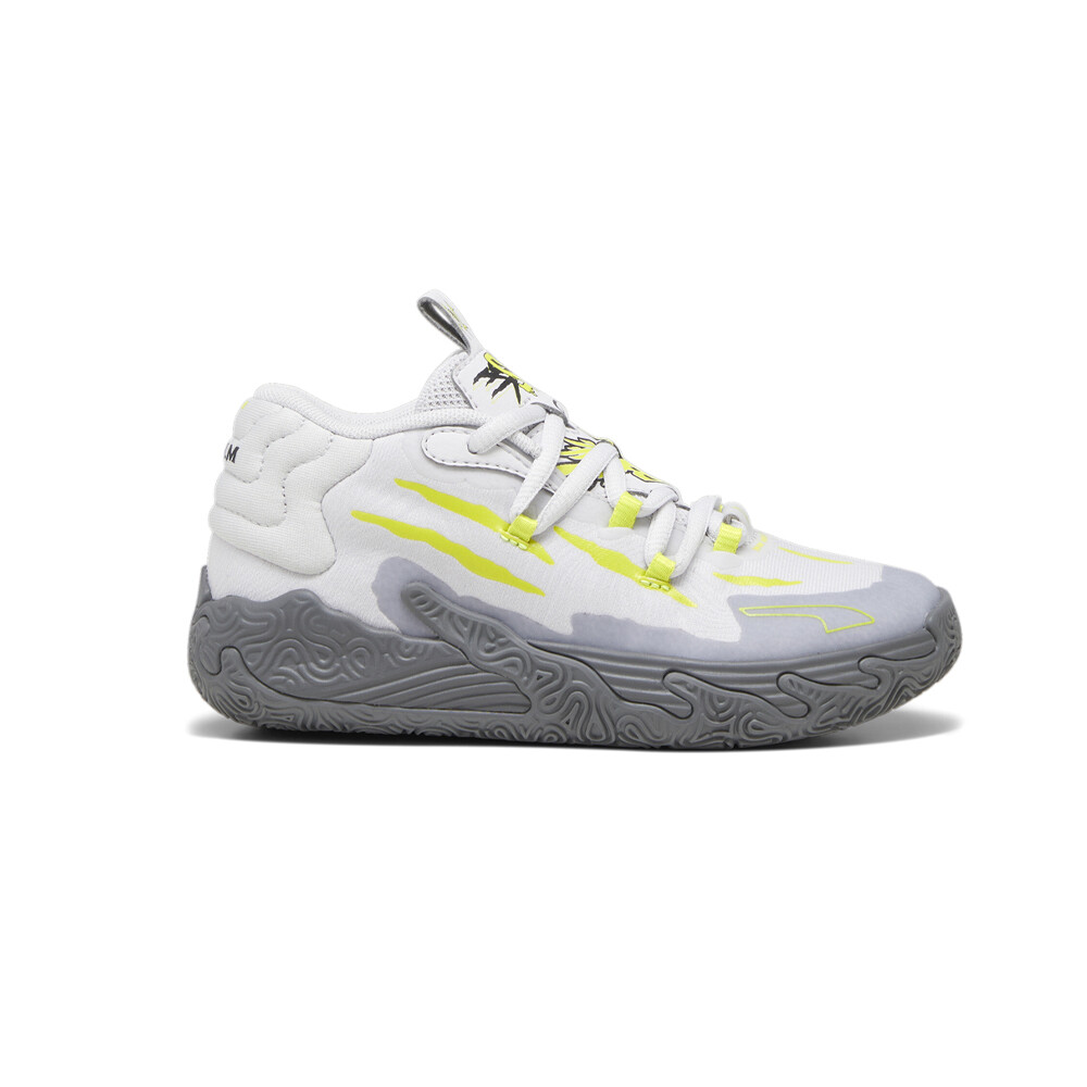 Puma Mb.03 Hills Basketball  Youth Boys Grey Sneakers Athletic Shoes 39431901