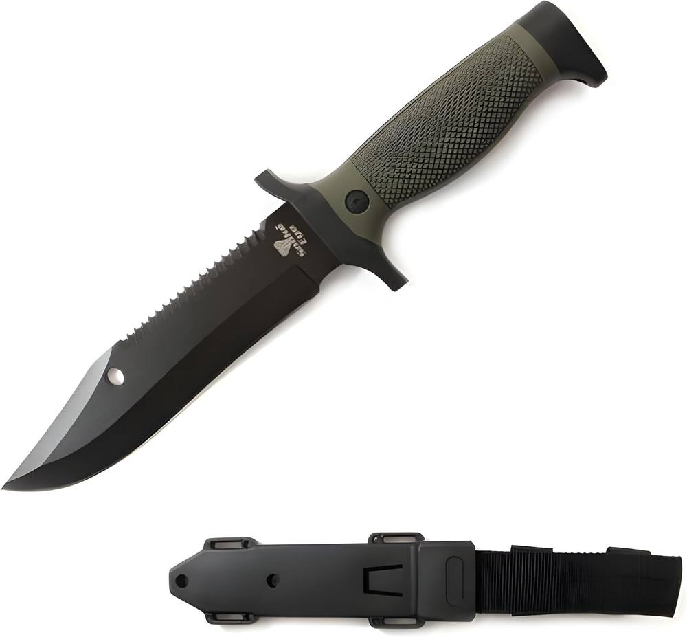 12-Inches Ultimate Outdoors Survival Knife Fixed Blade Knife for Hunting, Fishin