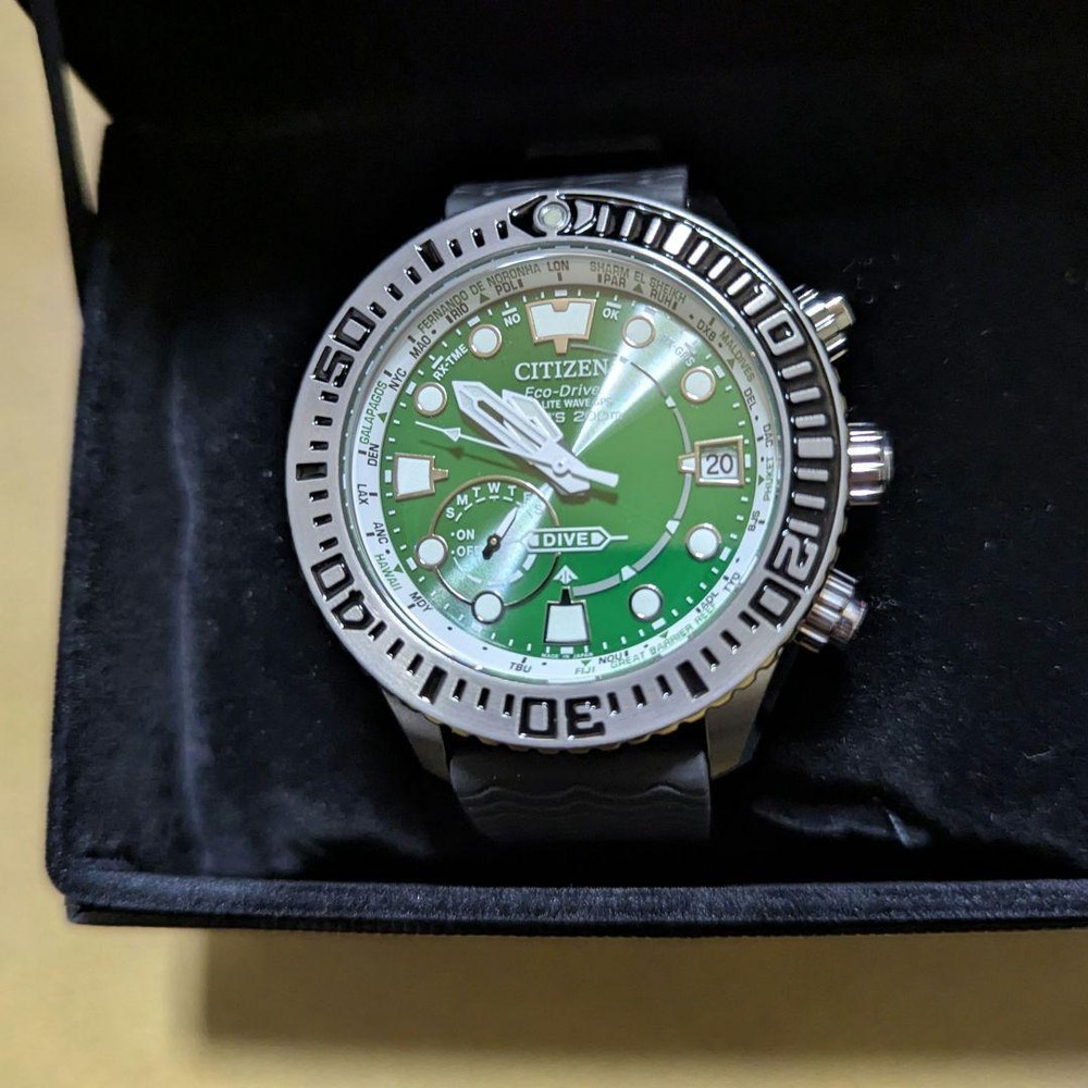 Citizen Promaster Marine Solar GPS Watch CC5001-00W 651954