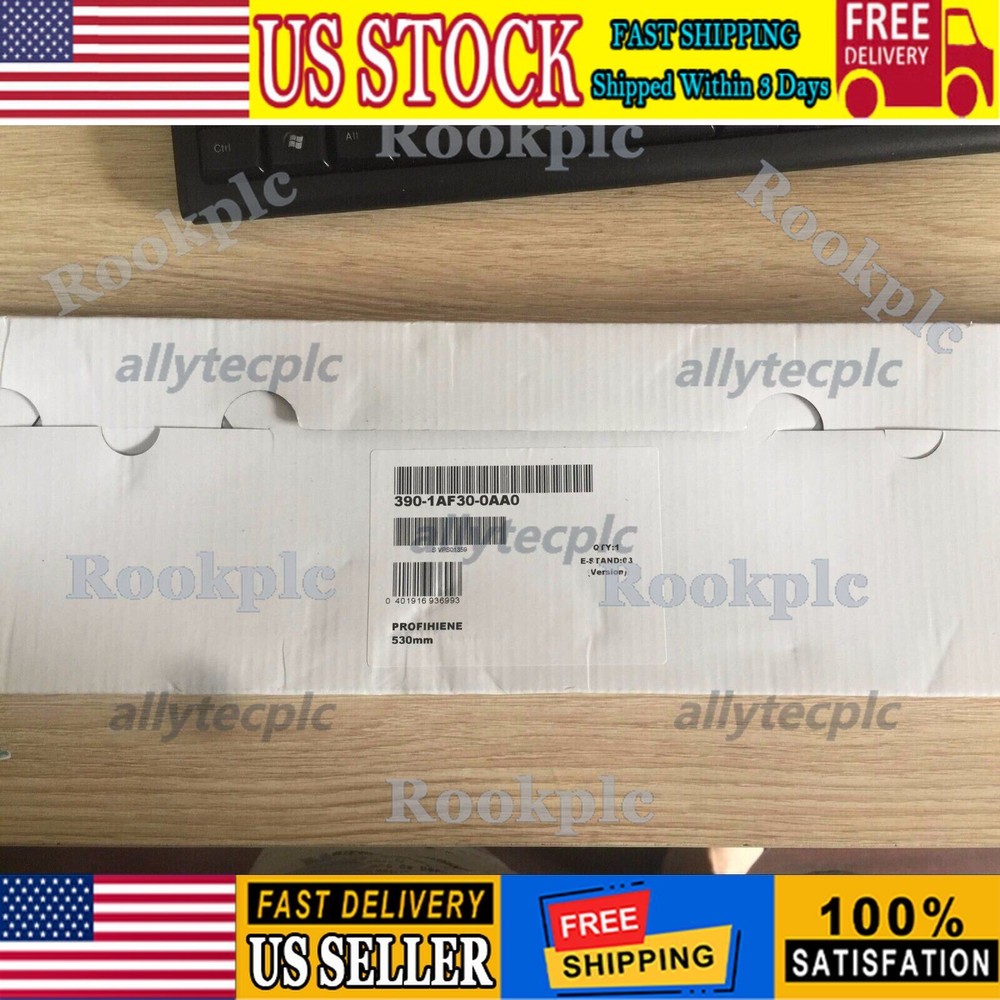 1PCS New Siemens 6ES7390-1AF30-0AA0 DIN Sectional Rail 530mm In Box