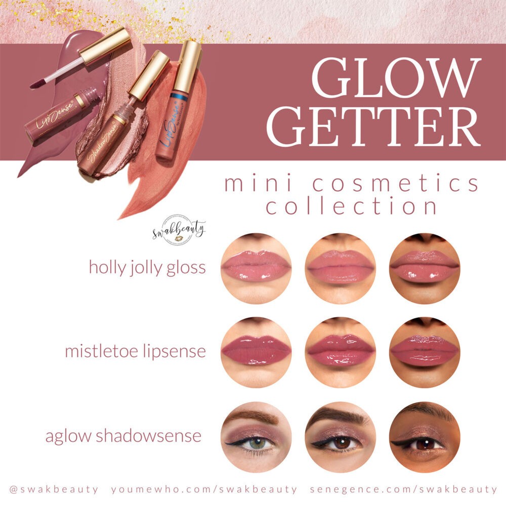 Glow Getter Holiday Mini Set 2023 SeneGence NEW SEALED Authentic