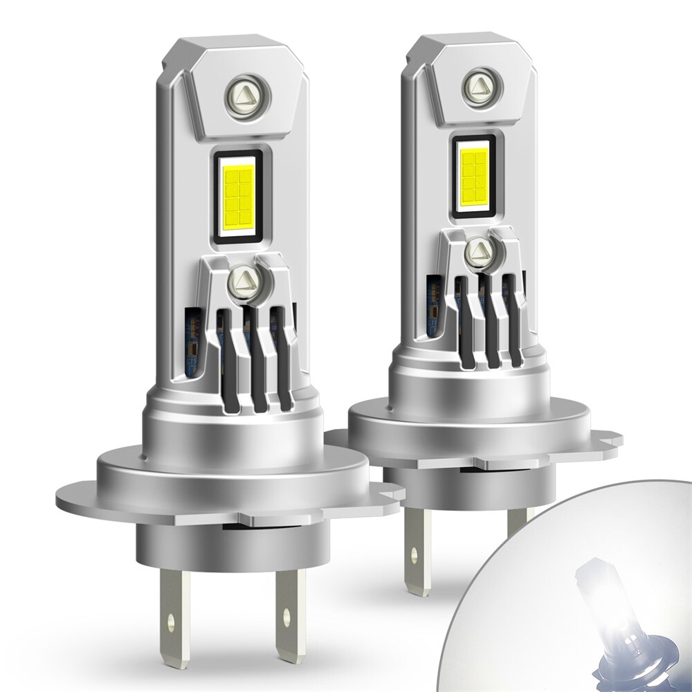2PCS AUXITO H7 LED Headlight Bulb Conversion Kit High / Low Beam Bulb 6500K 200W