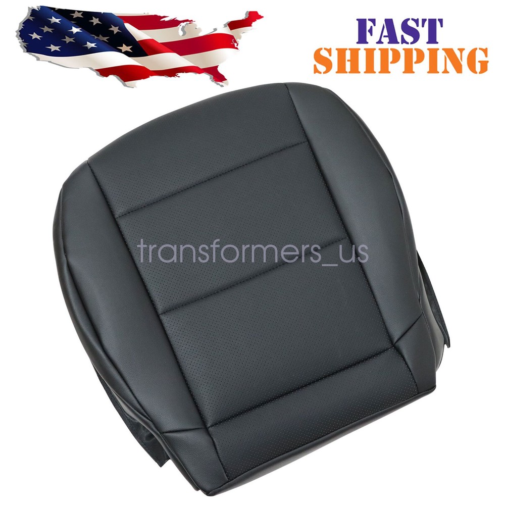 2005-2007 Mercedes C230 Black Leather Driver Side Bottom Seat Cover