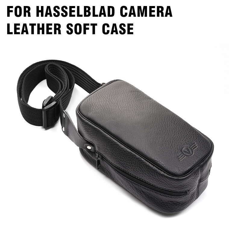 Hasselblad Genuine Leather Camera Shoulder Bag Black Protective Soft Case  