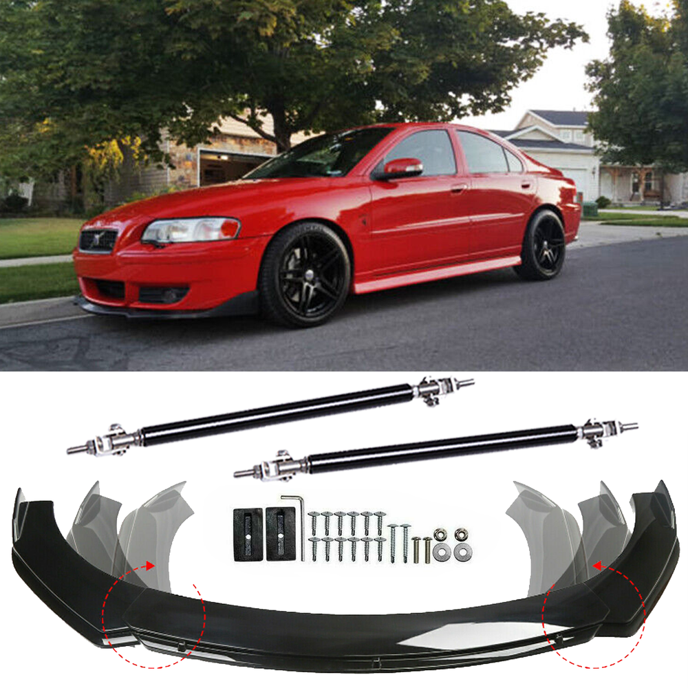 Volvo S40 S60 S70 S80 Front Bumper Lip Splitter Spoiler Body Kit