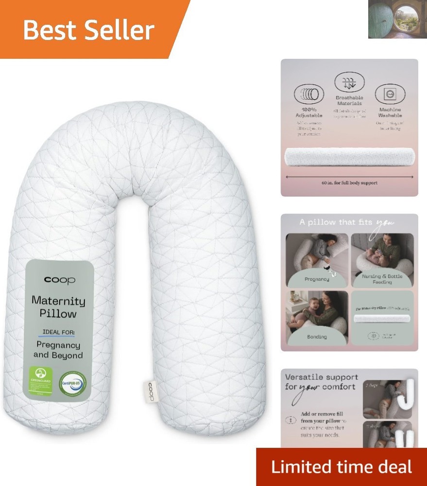 Adjustable Memory Foam Pillow for Side Sleepers - Pregnancy Essential