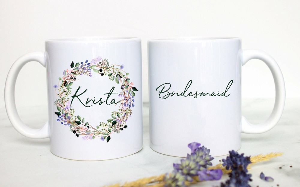 Bridesmaid Proposal Bridesmaid Mug Custom Personalized Mug Bridesmaid Gift