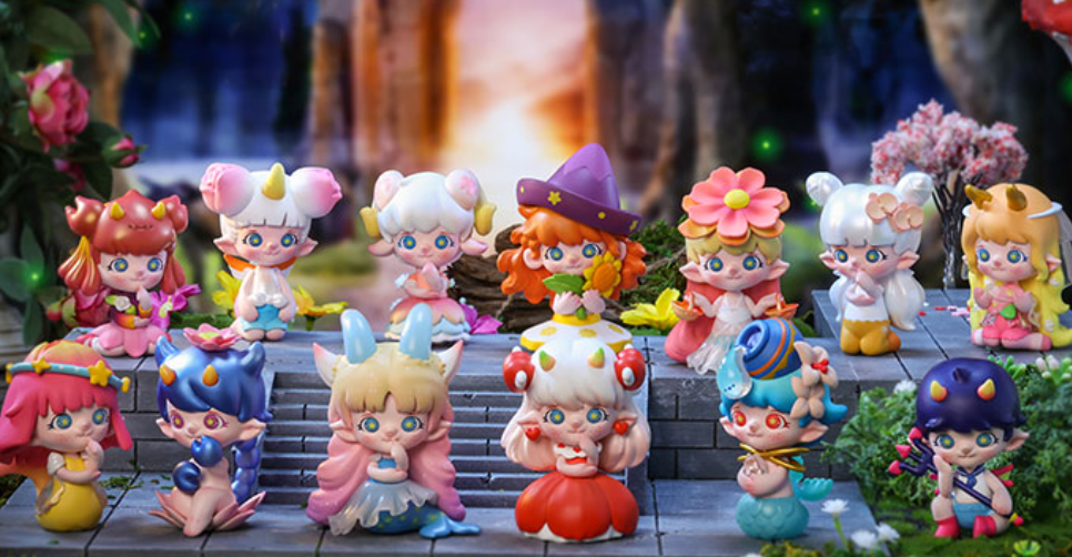 POPMAT Zodiac Flower Whispering Series Collectible Designer Figure Doll