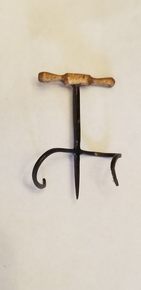 Artisan Dollhouse Miniature Primitive Sugar Devil Angler Tool