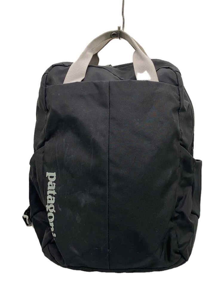 Patagonia Black Nylon Backpack Plain Design 1750-1940 Model 2237