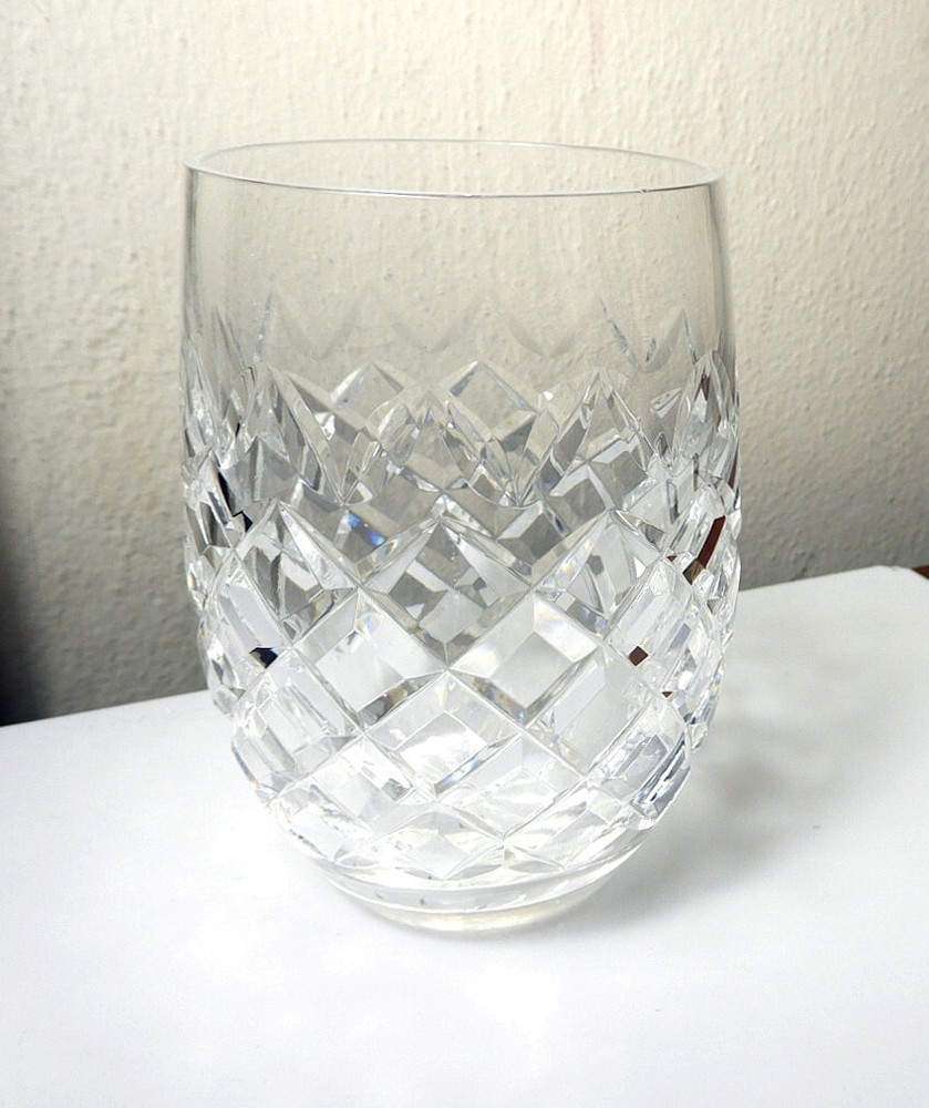 Waterford Crystal Powerscourt 12 oz Tumbler 4 5/8 Inch Elegant Glassware Excellent Condition