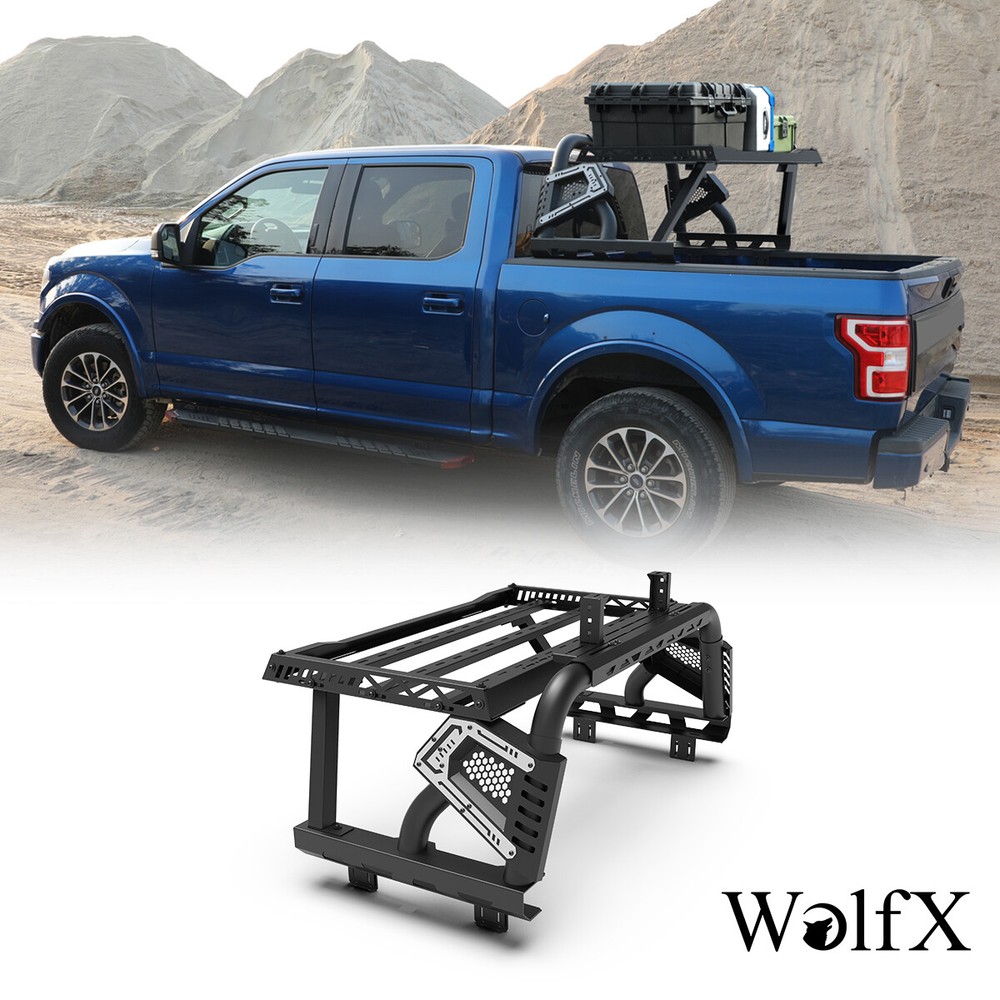Universal Sport Bar Bed Chase Rack Roll Bar For Mid-Size/Full-Size Pickup Trucks