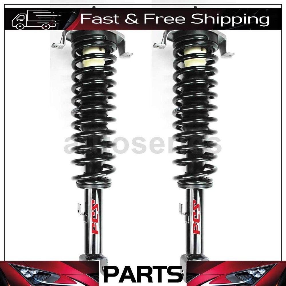 2 Rear Strut and Coil Spring Fits 2001 Chrysler Sebring 2002 Chrysler Sebring
