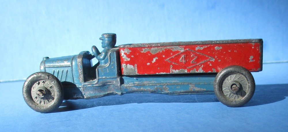 vintage 1920s slush Kansas KTV033 Dump Truck 