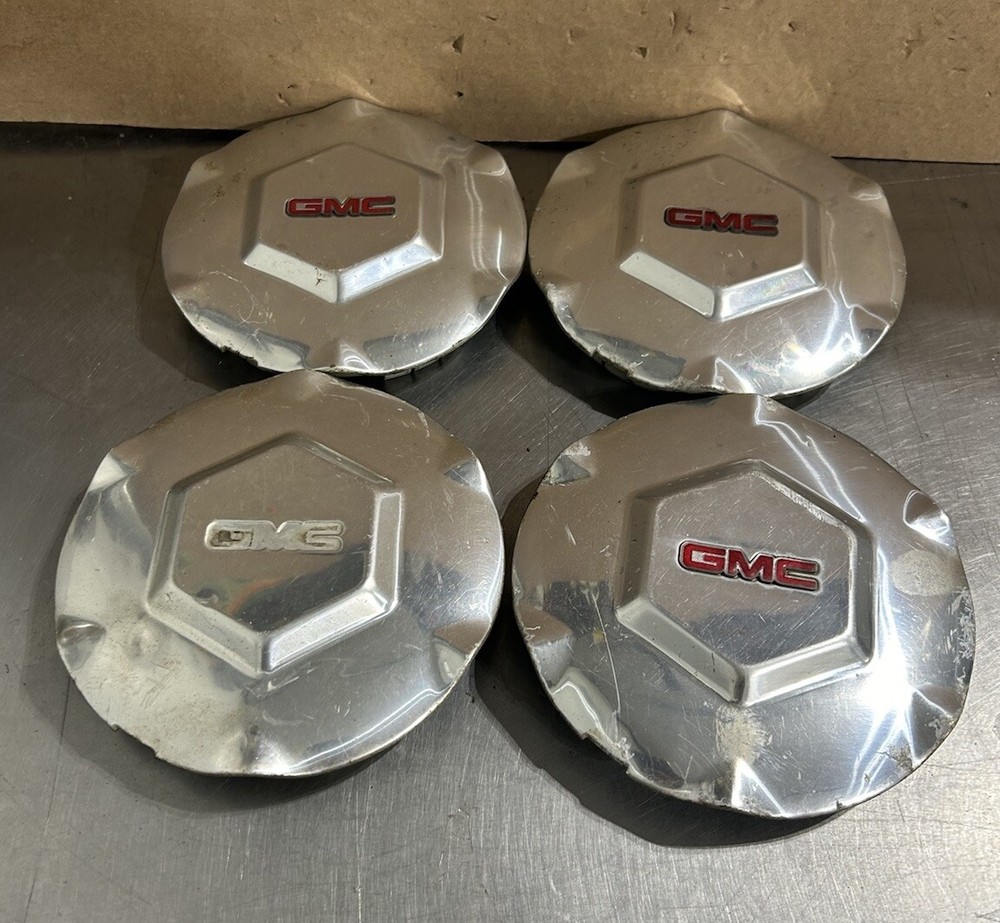 2002-2007 GMC Envoy XL XUV N80 17-Inch Wheel Hub Center Caps OEM 9593396