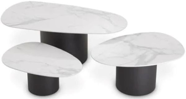 EICHHOLTZ Zane 3-Piece Coffee Table Set Modern Living Room Furniture