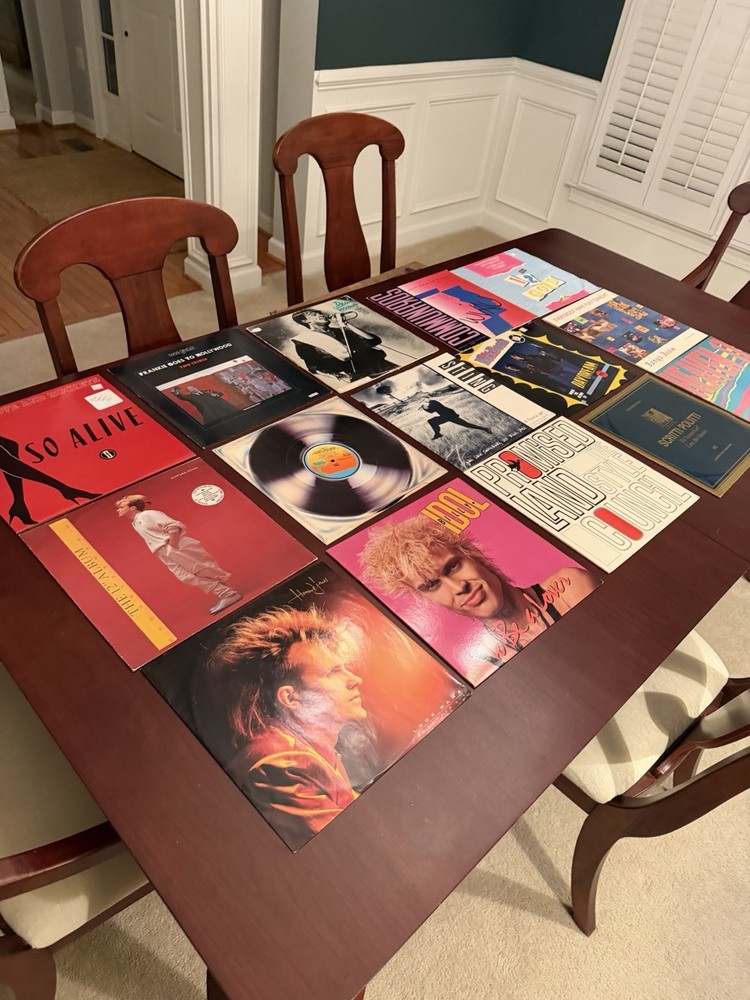 Lot of 15 Vintage Vinyl 12 Inch Singles Various New Wave 80s See Description