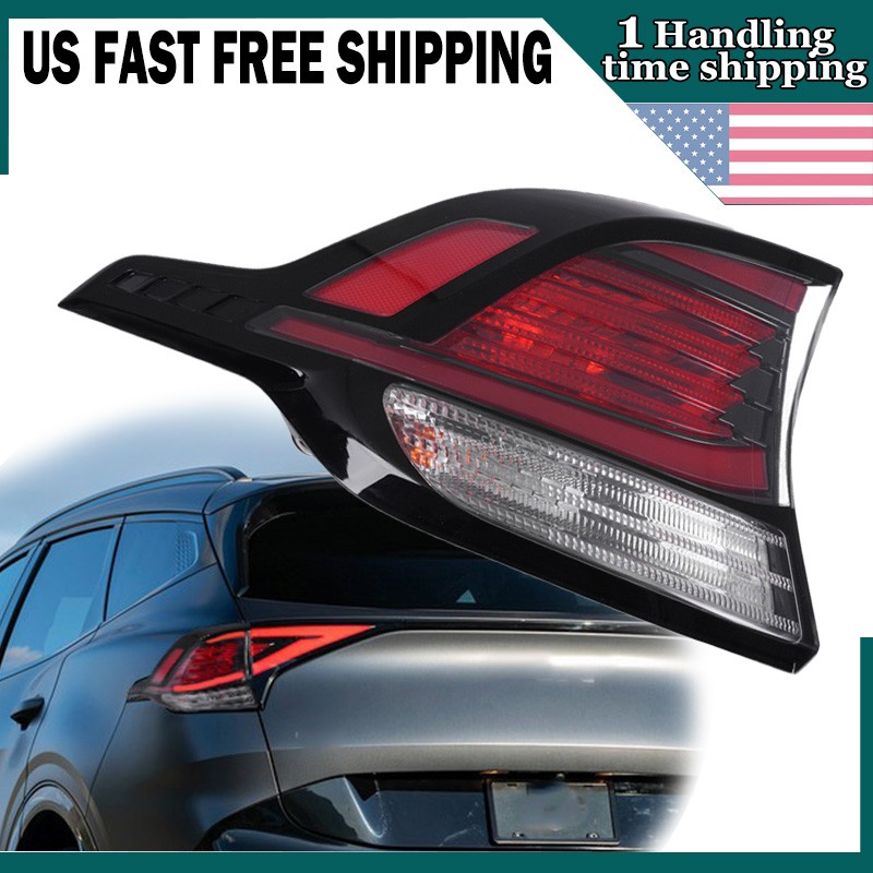 Halogen Tail Light Left Driver Side Assy For 2023-2024 Kia Sportage 92401-DW000