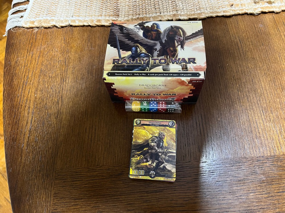 Dragoborne Bulk Card Lot with Dice