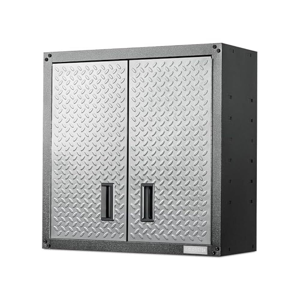 28-Inch Full Door Wall Cabinet with 150lb Capacity, Easy to Move-image