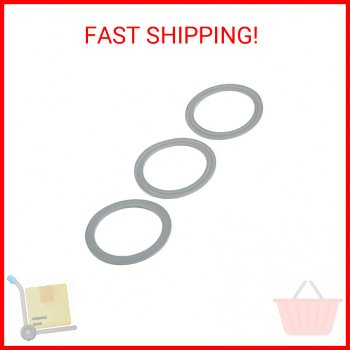 Rubber 3-Pack O-Ring Gasket Seal for Osterizer and Oster Models