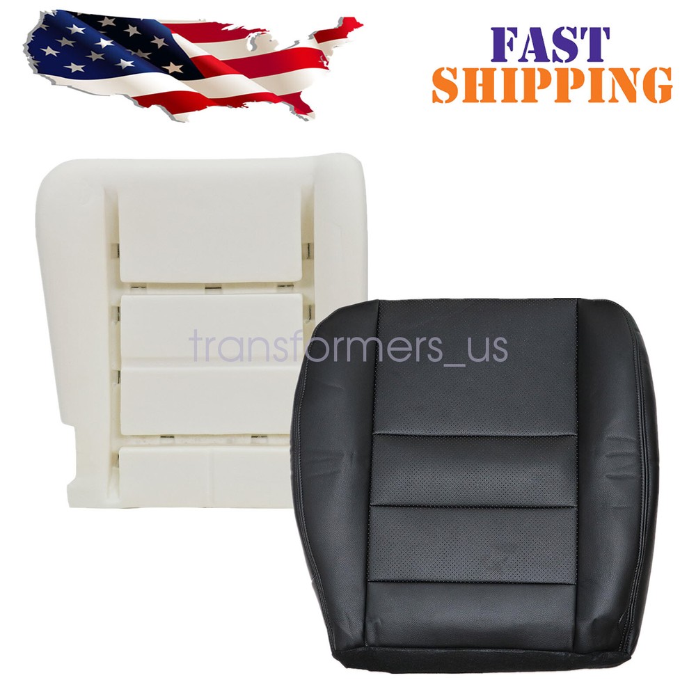 2002-2007 Ford F250 F350 Driver Seat Cover & Foam Cushion Bottom Perforated
