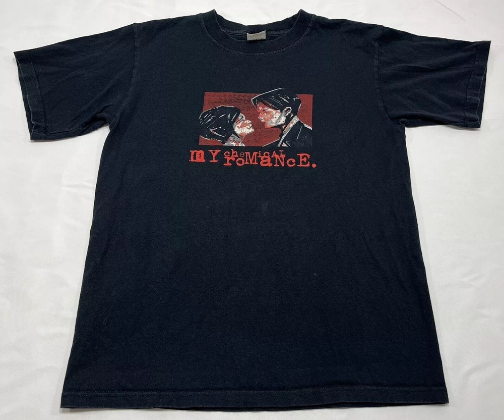 VTG Y2K My Chemical Romance バンド ティー スリー チアー スウィート リベンジ シャツ スモール
