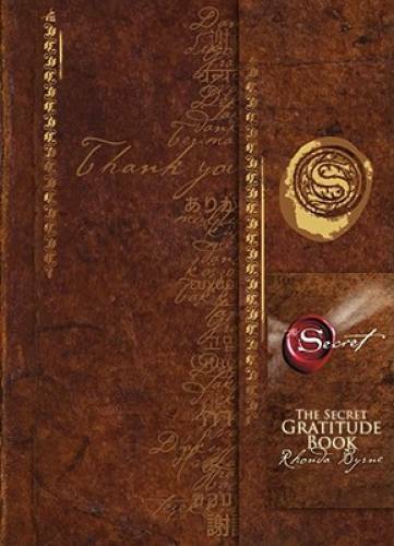 The Secret Gratitude Book - Hardcover By Rhonda Byrne - VERY GOOD