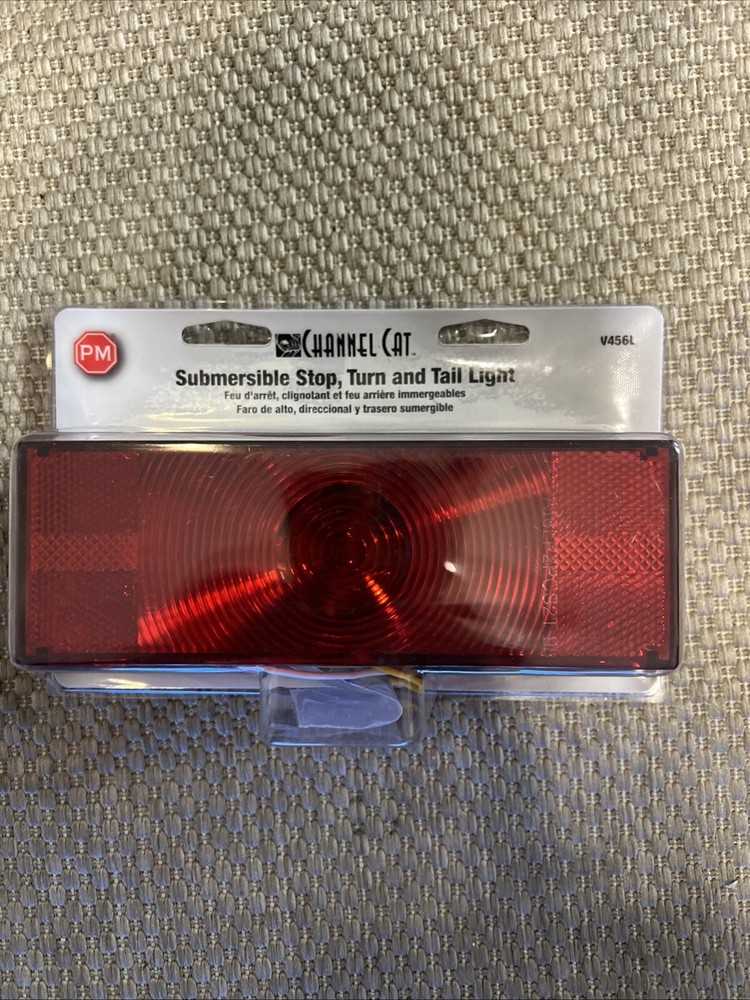 Channel Cat Submersible Stop Turn Taillight V456L by Peterson Lights for Trailers
