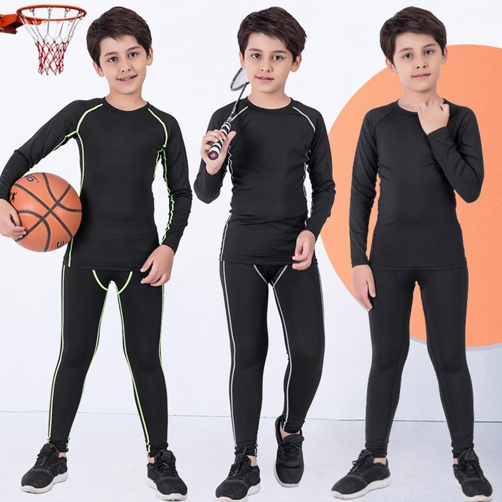 Kids Sportswear Quick Dry Clothing Boy Basketball Soccer S3G5 Sportswear H8O3 ы[