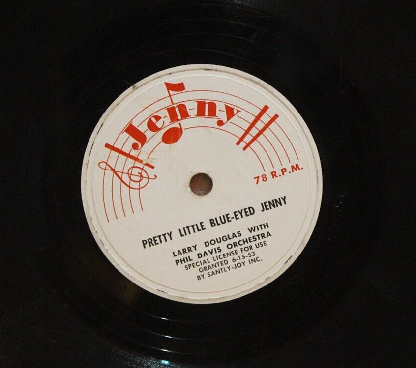 Larry Douglas With Phil Davis Orchestra Pretty Little Blue Eyed Jenny 10