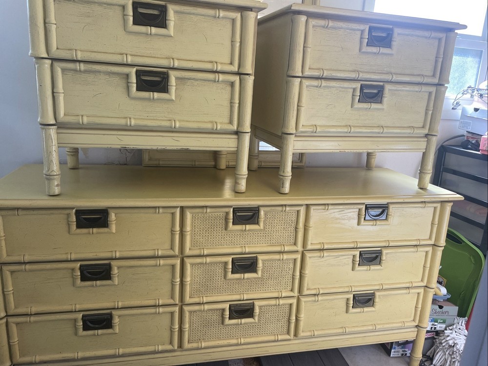 Sustainable Bamboo Bedroom Furniture Set with Modern Design