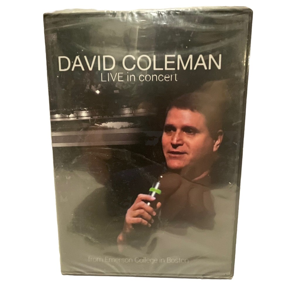 David Coleman Live In Concert DVD - The Dating Doctor