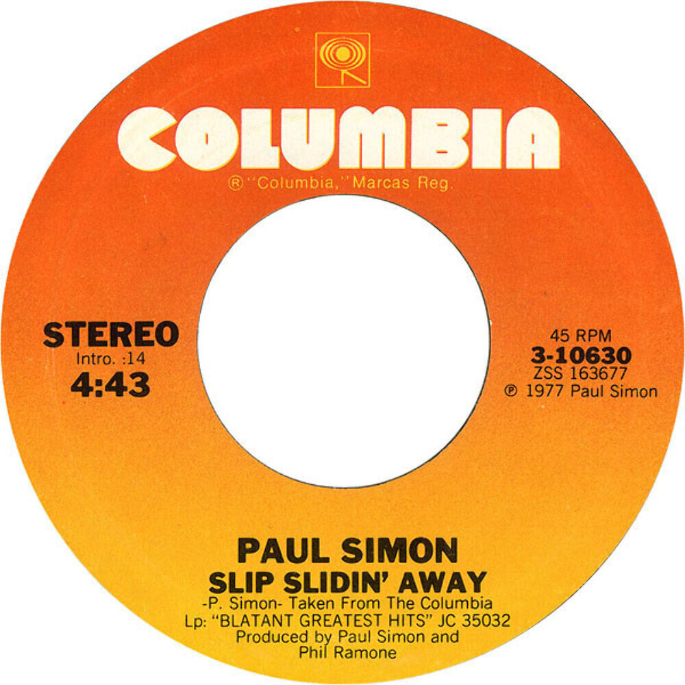 Paul Simon - Slip Slidin' Away (7