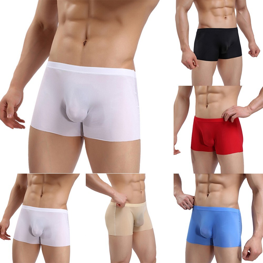 High Quality Mens Shorts Boxers Briefs Accessories Comfortable Seamless
