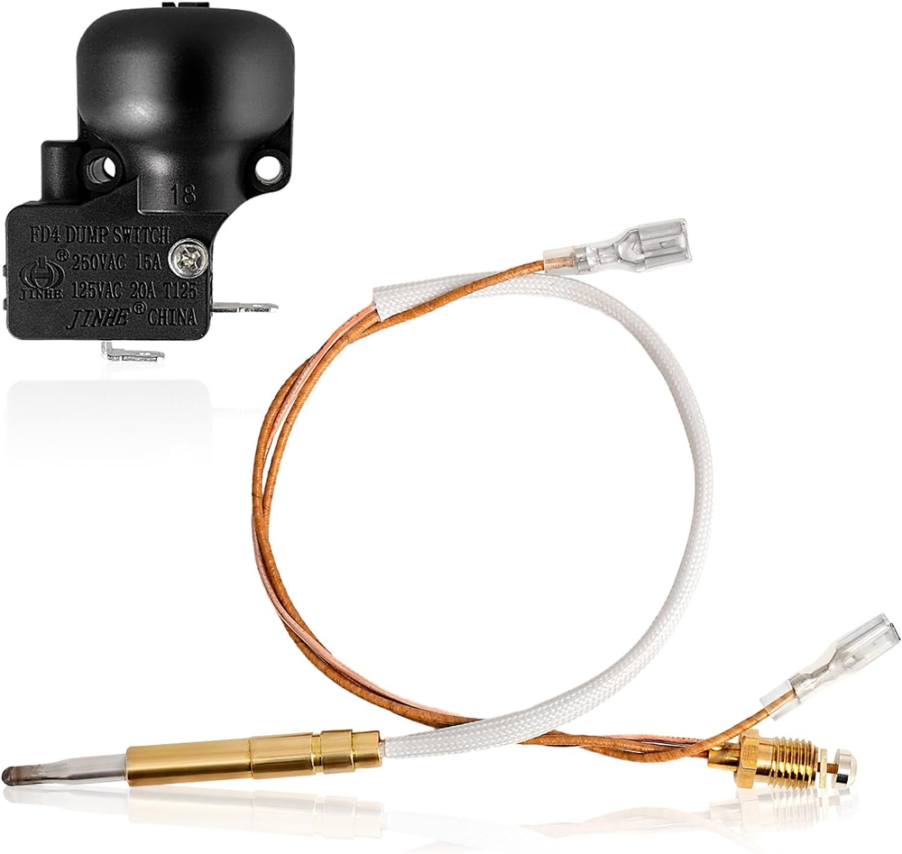 Piezas de repuesto para calentadores de patio DEASURE para calentadores de exterior, termoco de 23,6