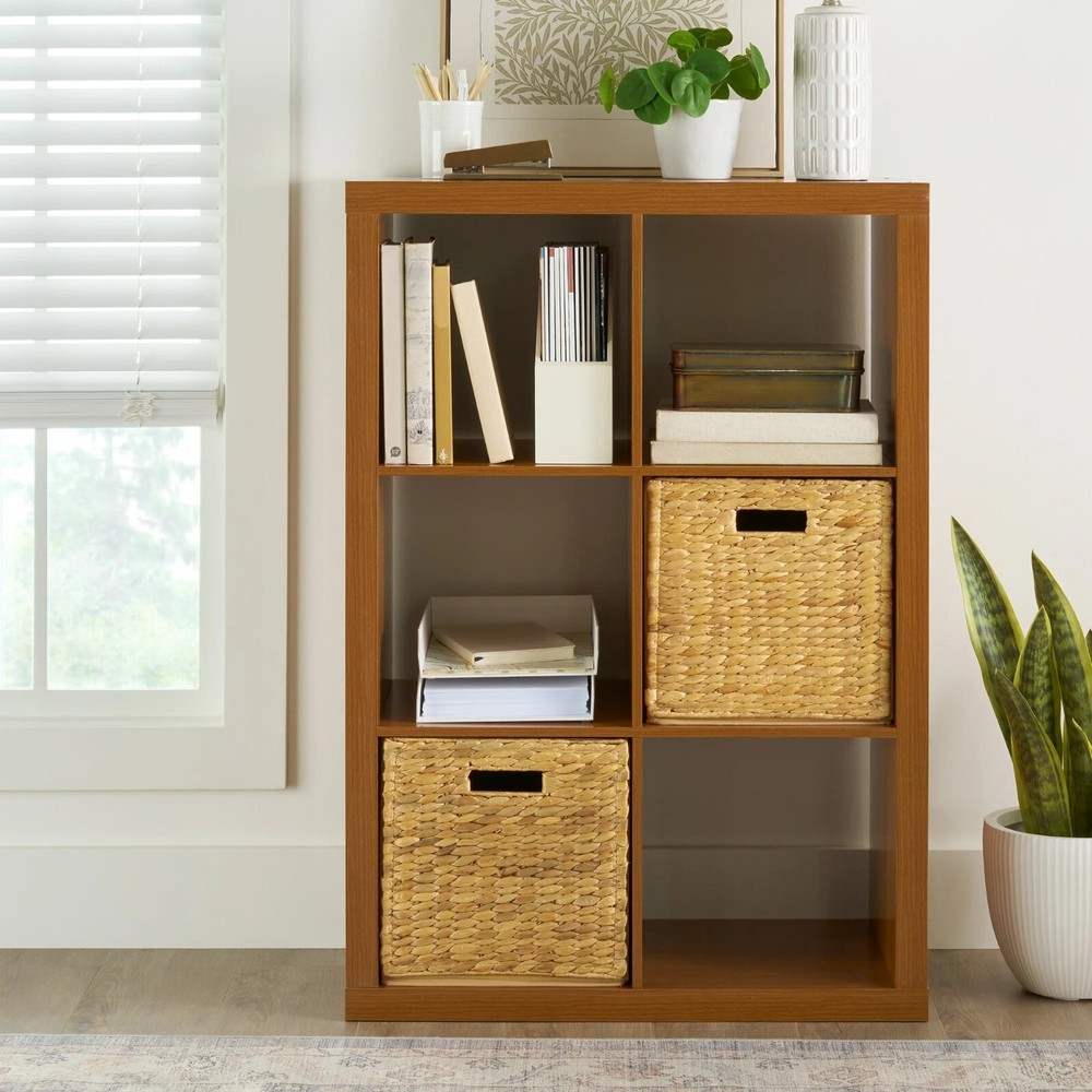 Better Homes & Gardens 6-Cube Storage Organizer, Acorn