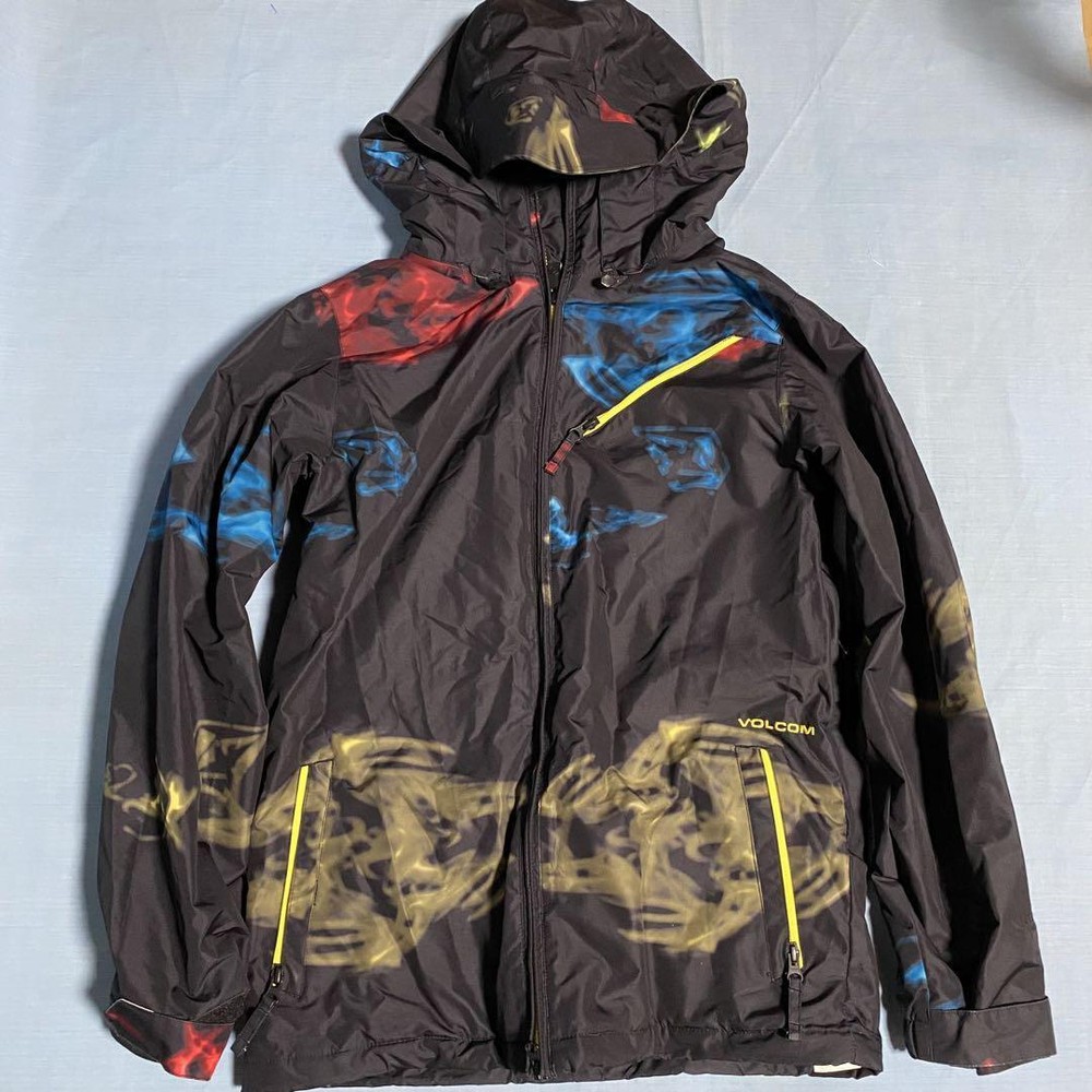 Volcom Snowboard Jacket Mens Size XS Black