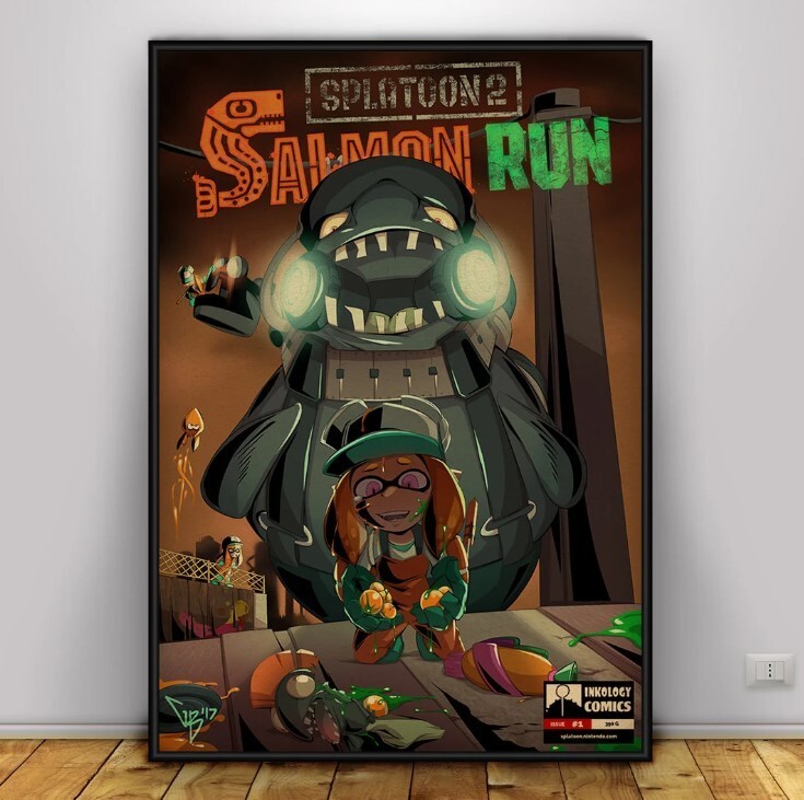 Splatoon Game Poster | Wall Art | Wall Prints | Home Decor 3
